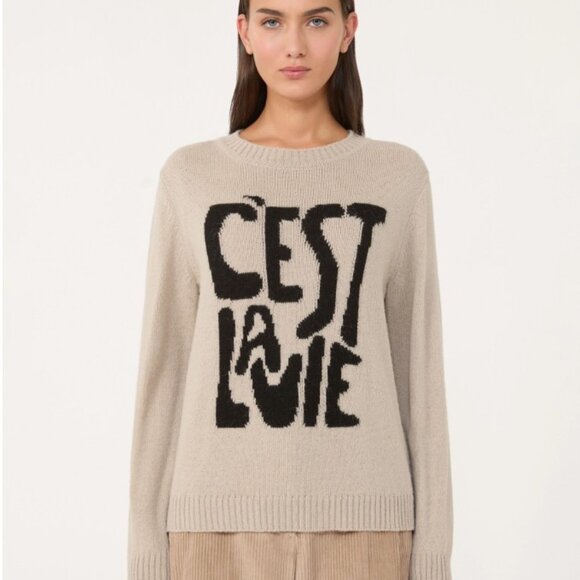 Weekend Max Mara Alpaca And Wool Jumper - Sand, XS - Picture 3 of 16